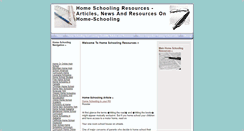 Desktop Screenshot of home-schooling.freeinformationforyou.net