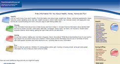 Desktop Screenshot of freeinformationforyou.net