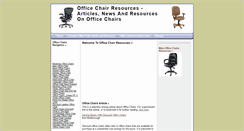 Desktop Screenshot of office-chair.freeinformationforyou.net